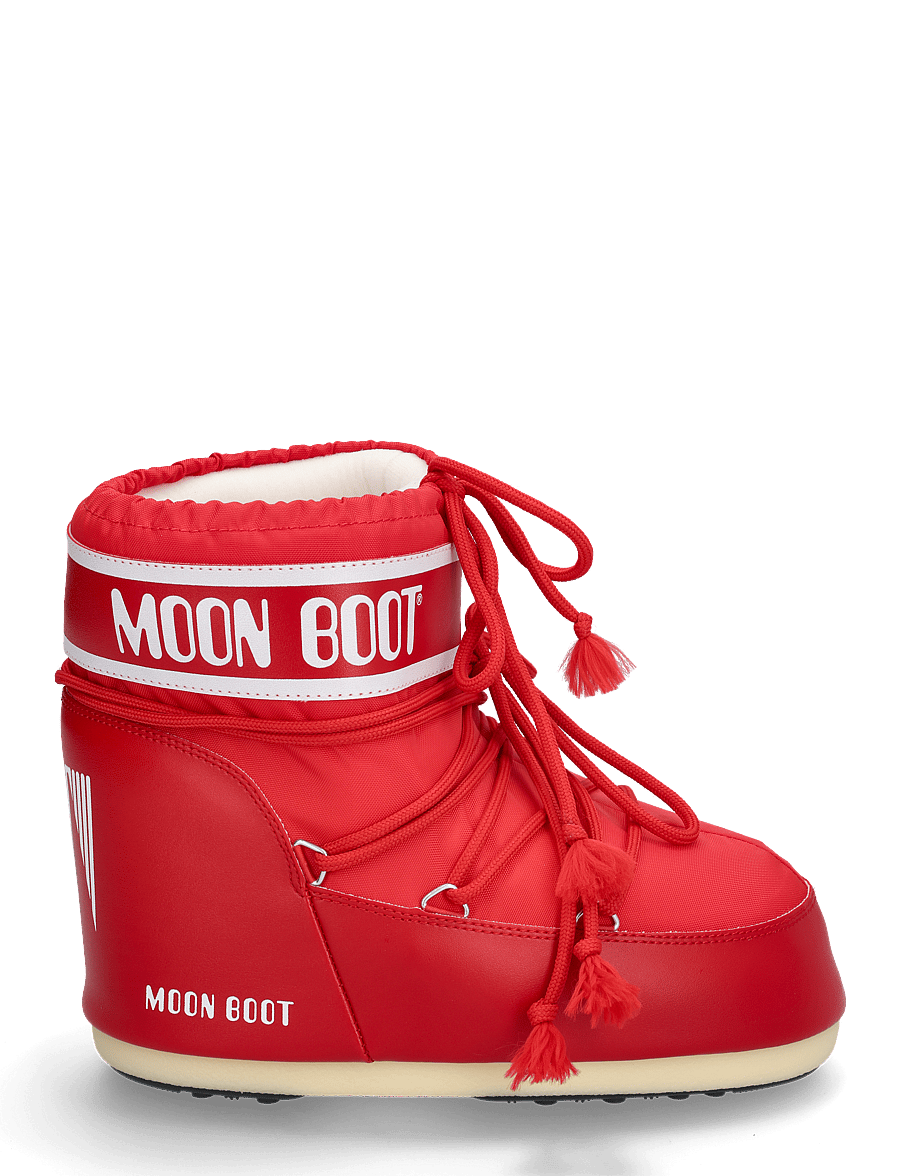 Moon Boot - MB ICON LOW NYLON - talvesaapad - red - 1
