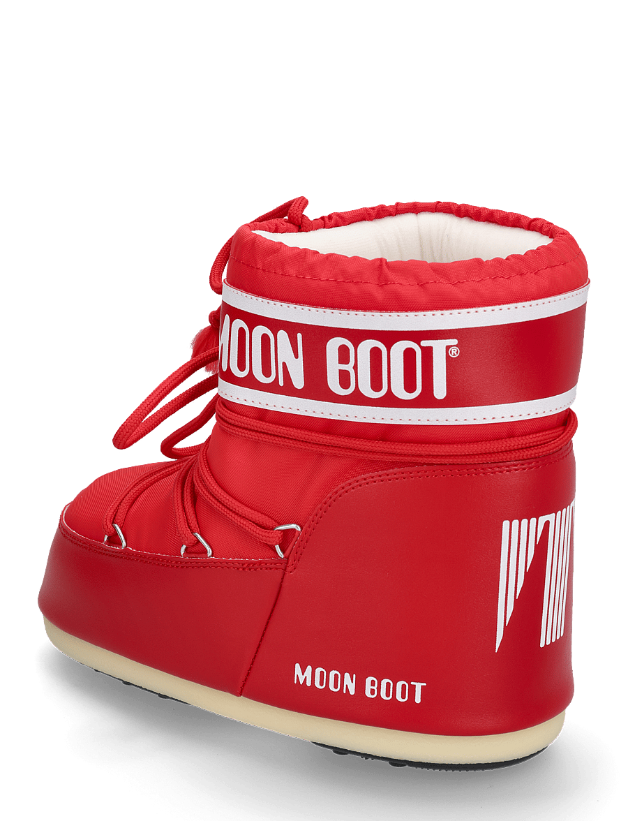 Moon Boot - MB ICON LOW NYLON - talvesaapad - red - 2