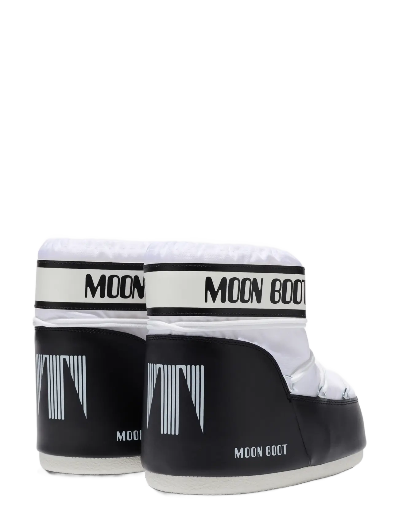 Moon Boot - MB ICON LOW NYLON - talvikengät - white - 5