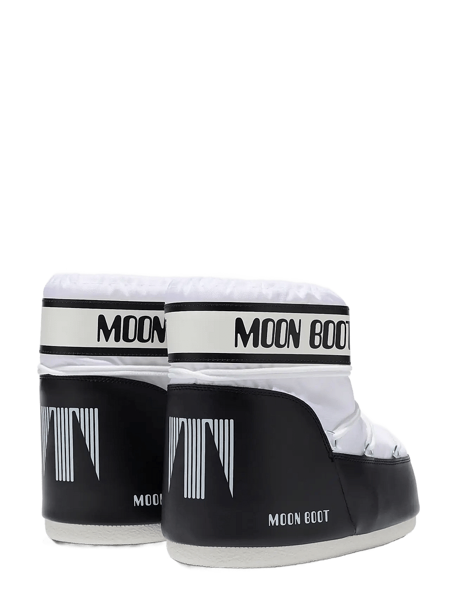 Moon Boot - MB ICON LOW NYLON - talvikengät - white - 5