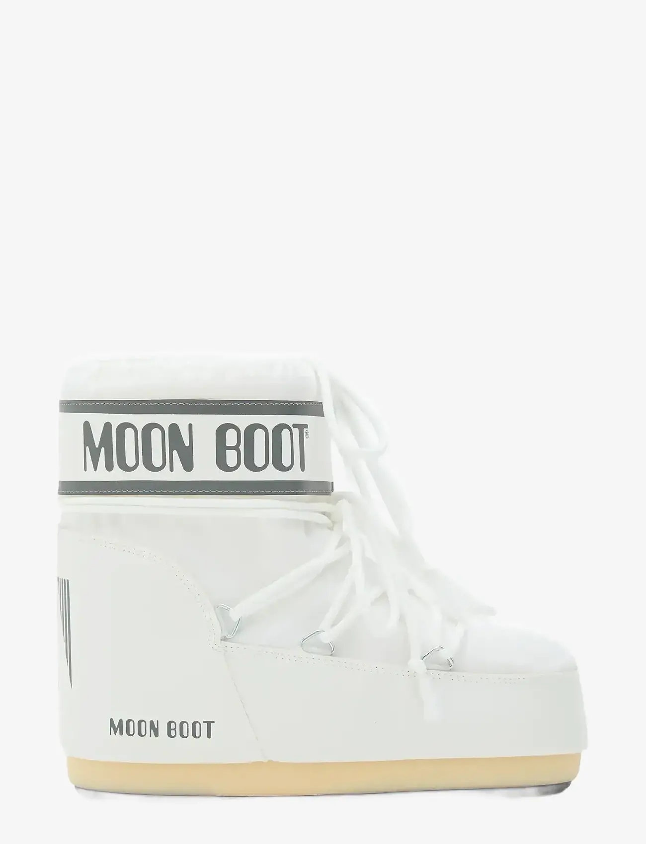 Moonboots ホワイト　サイズ39/41 ICON LOW WHITE NYLON BOOTS | Moon Boot®