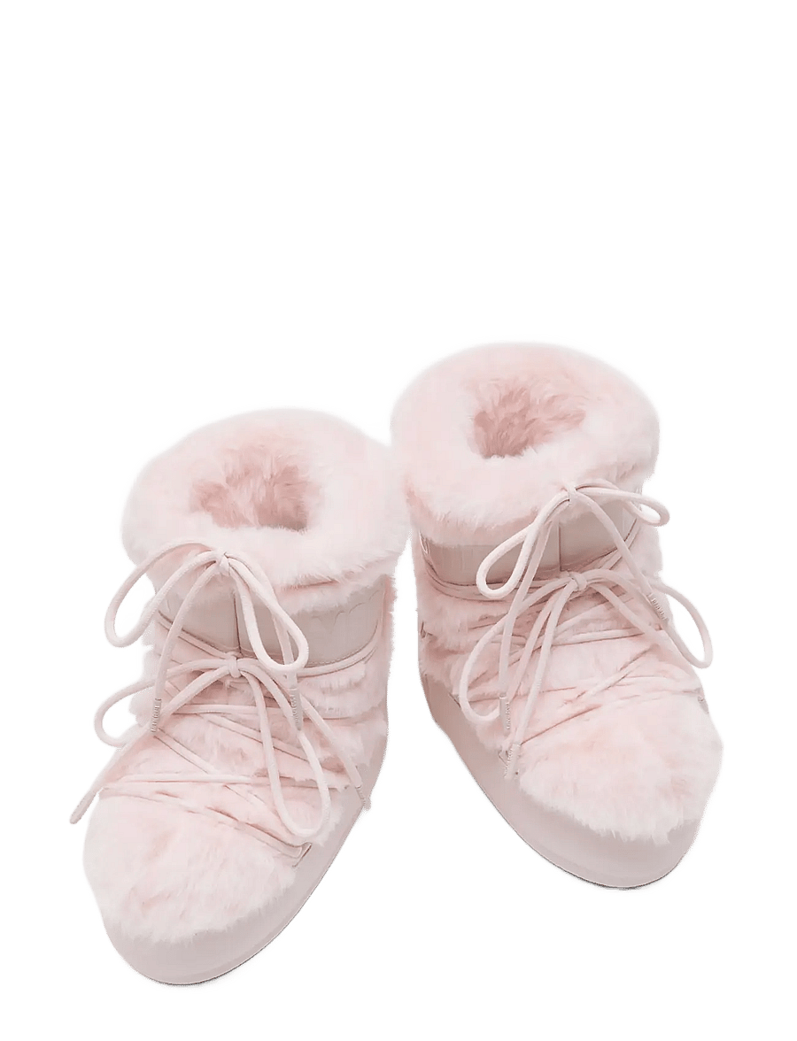 Moon Boot - MB ICON LOW FAUX FUR - winterschuhe - dusty pink - 2