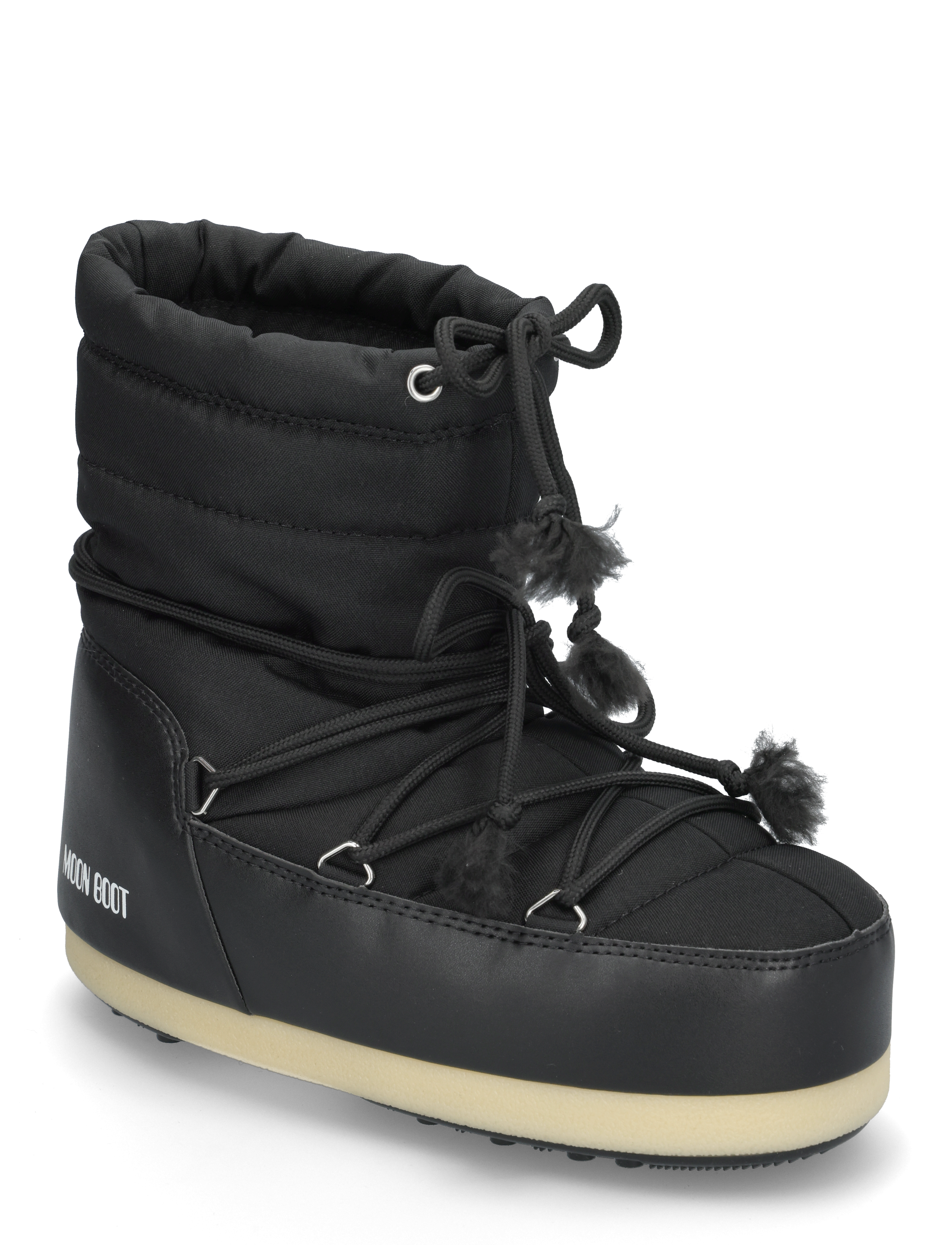 Moon Boot MB EVX LIGHT NYLON - Stiefel - BLACK / black