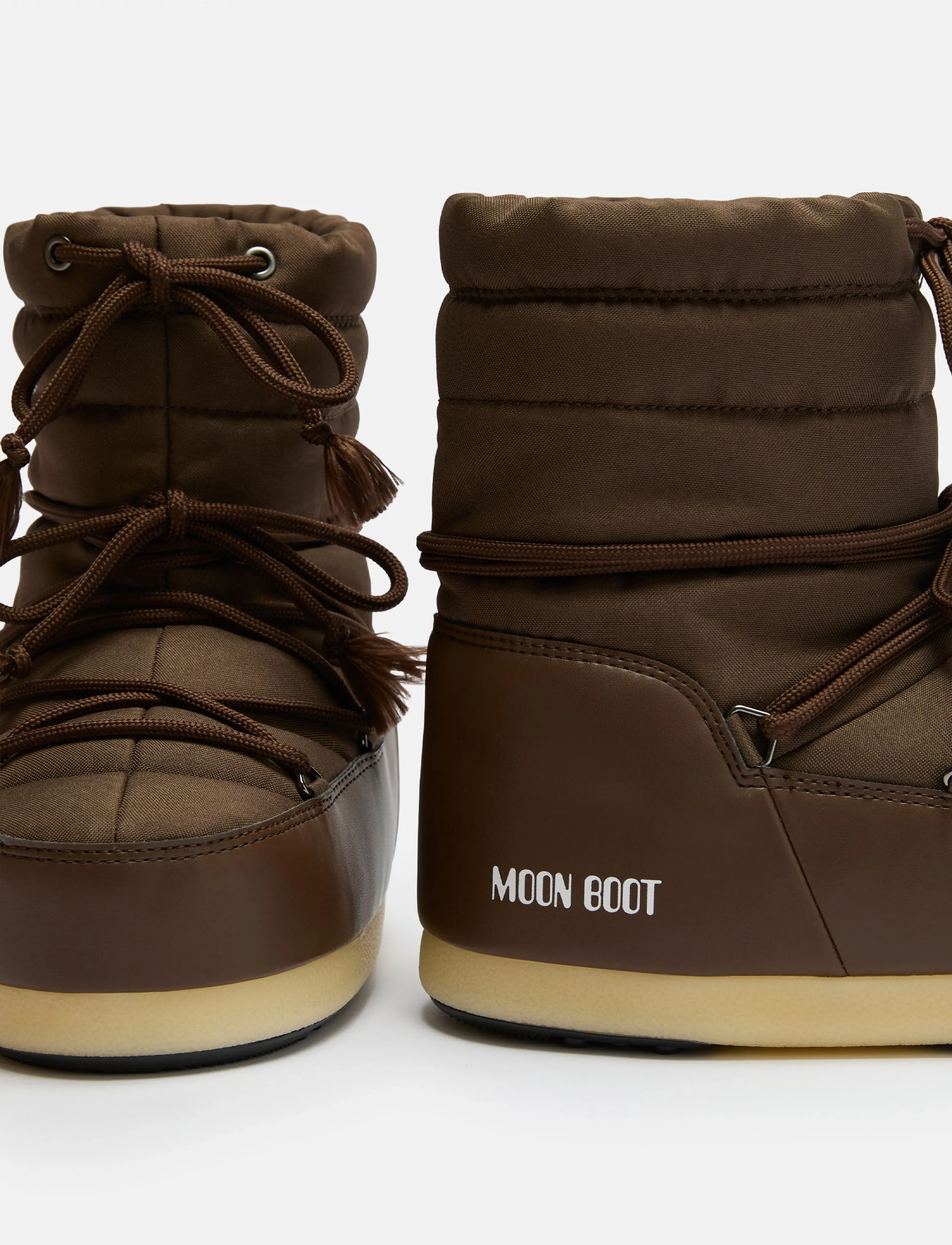 Moon Boot - MB EVX LIGHT NYLON - winterstiefel - cocoa - 3