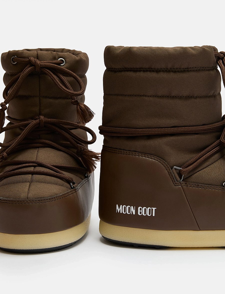 Moon Boot - MB EVX LIGHT NYLON - winterstiefel - cocoa - 3