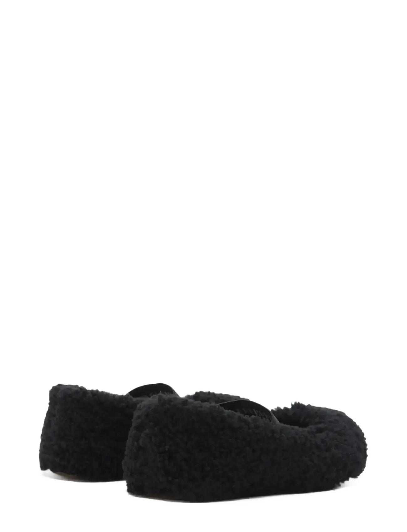 Moon Boot - MB SHEARLING BALLERINA - speciella tillfällen - black - 1