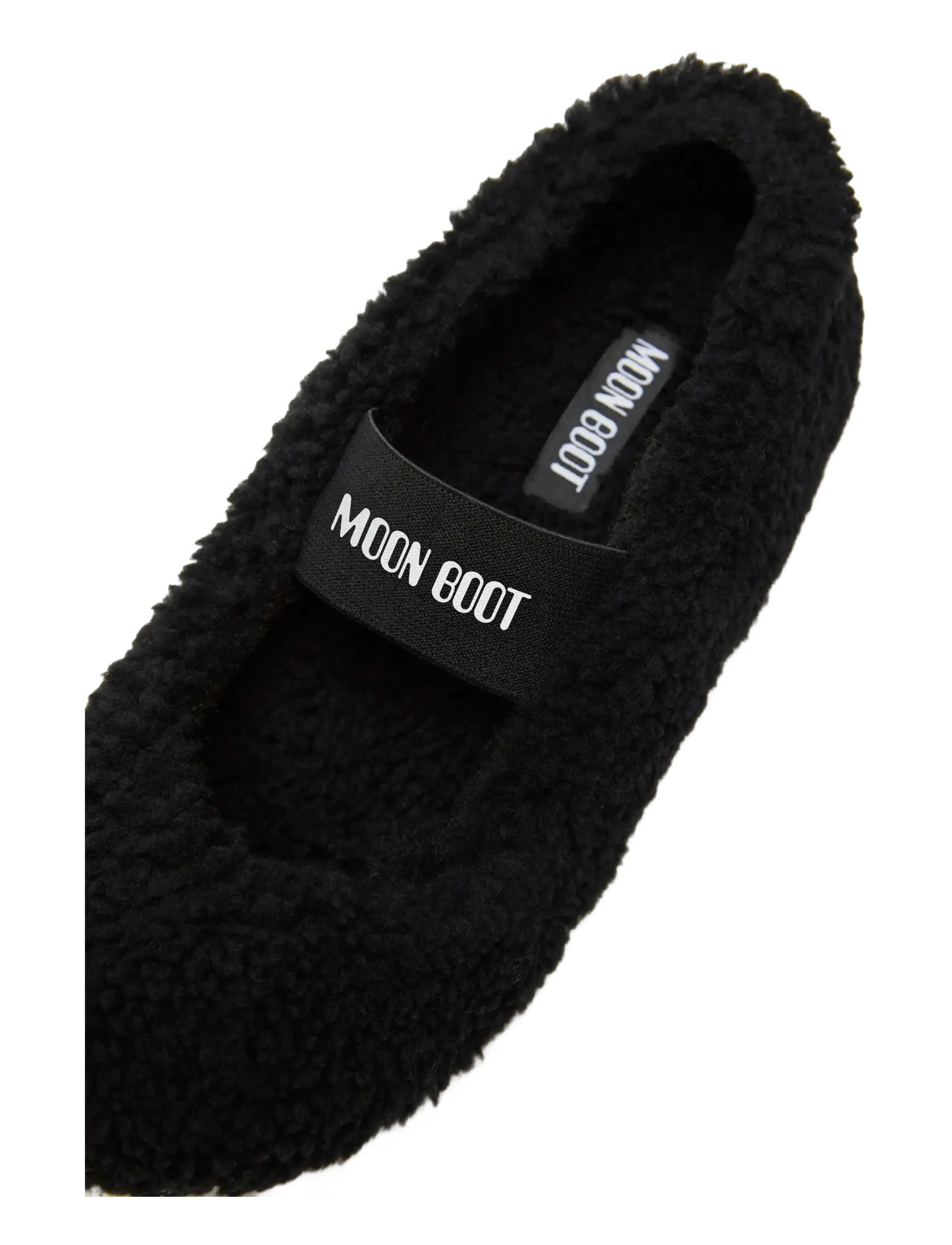 Moon Boot - MB SHEARLING BALLERINA - speciella tillfällen - black - 2