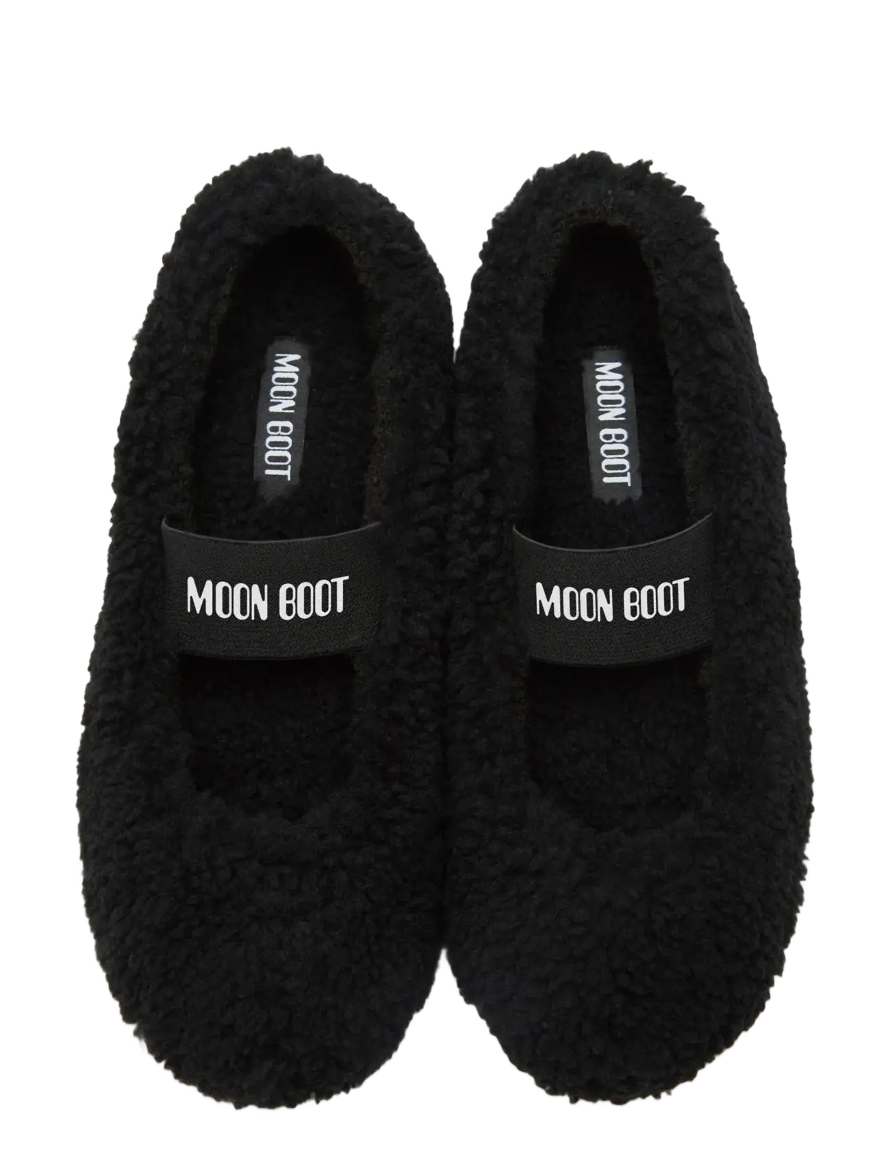Moon Boot - MB SHEARLING BALLERINA - speciella tillfällen - black - 3