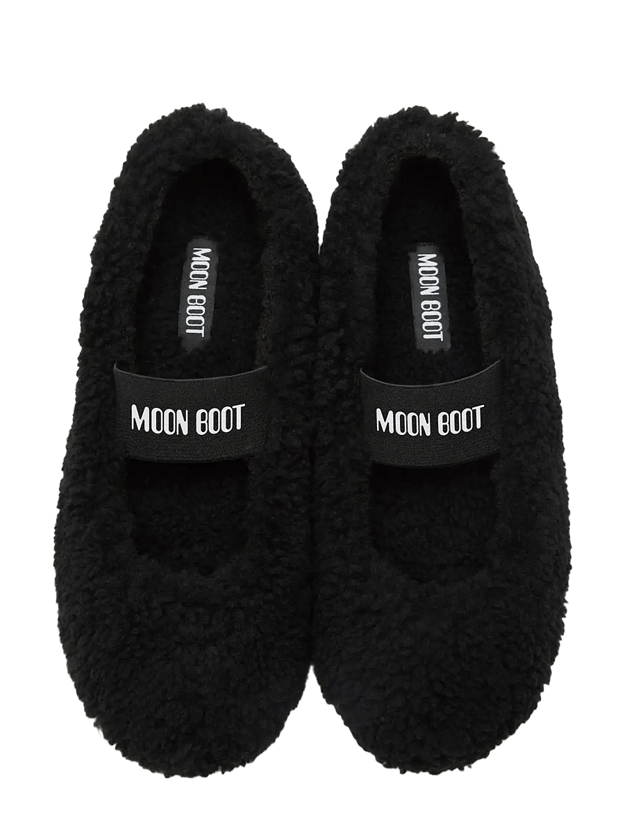 Moon Boot - MB SHEARLING BALLERINA - special occasions - black - 3