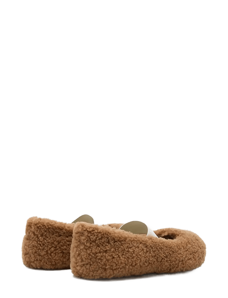 Moon Boot - MB SHEARLING BALLERINA - special occasions - cognac - 1