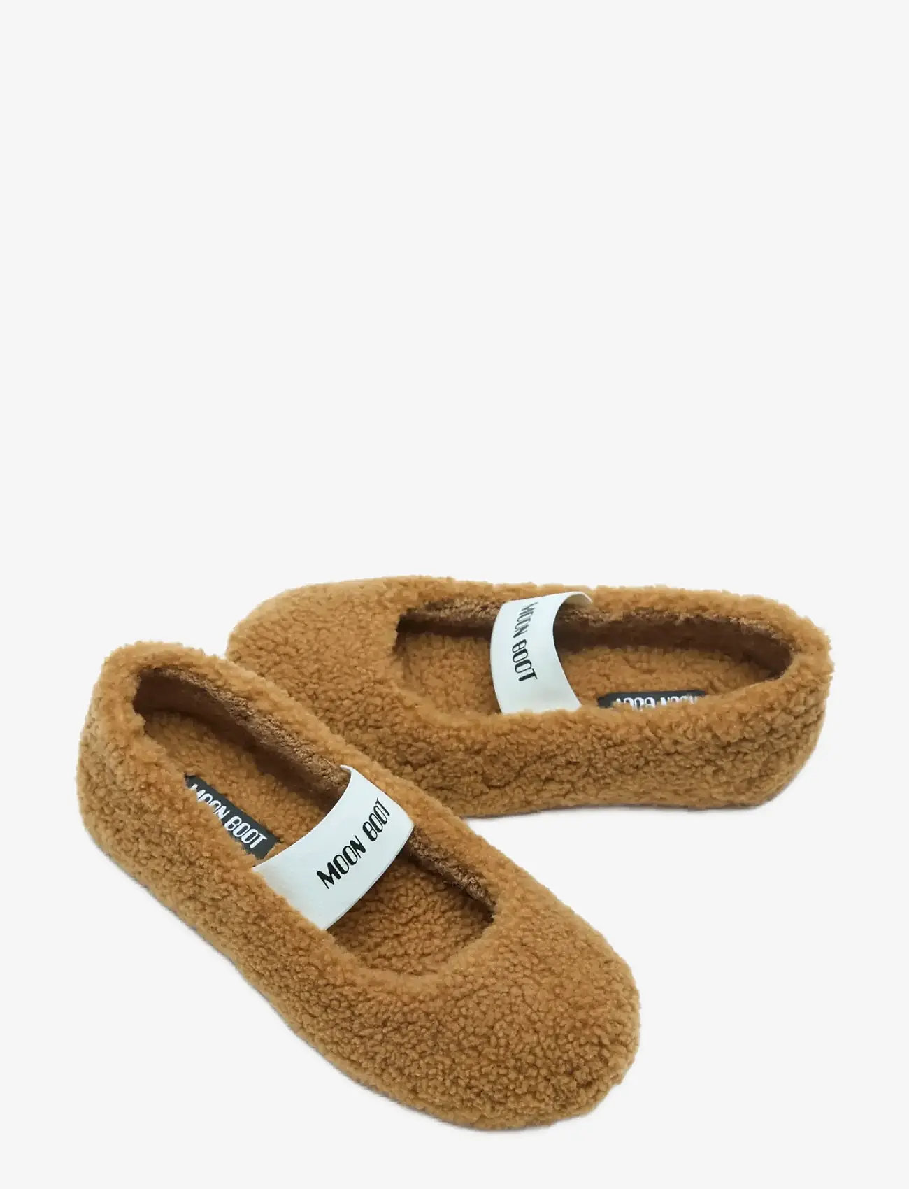 Moon Boot - MB SHEARLING BALLERINA - ballerinaer - cognac - 0