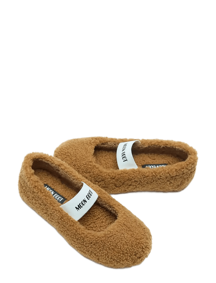 Moon Boot - MB SHEARLING BALLERINA - special occasions - cognac - 0