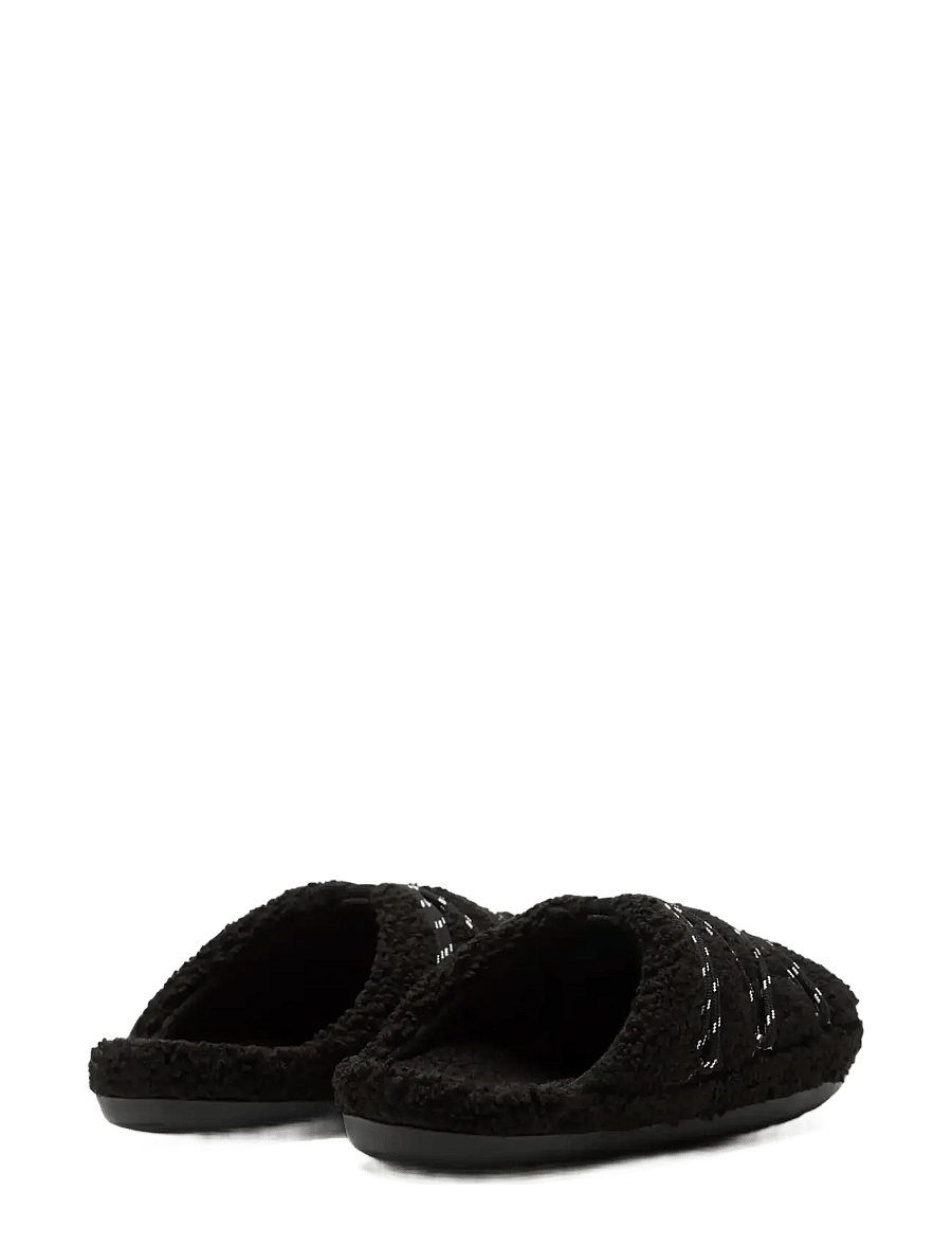 Moon Boot - MB TEDDY SLIPPER - alltags-style - black - 1