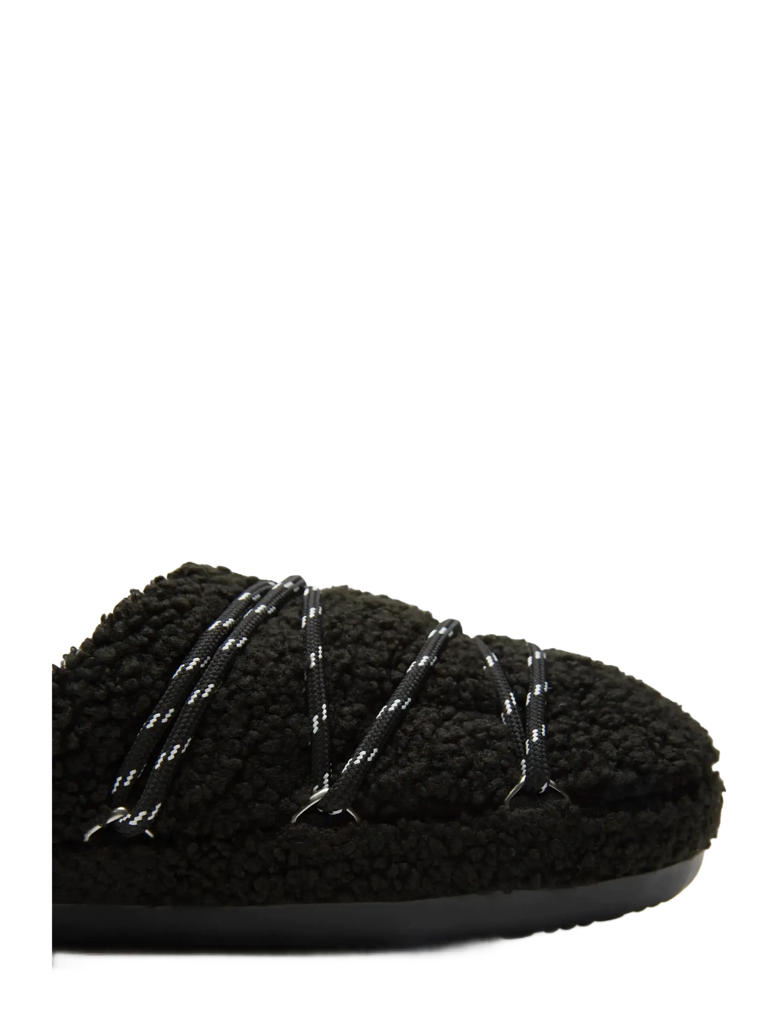 Moon Boot - MB TEDDY SLIPPER - slippers - black - 2