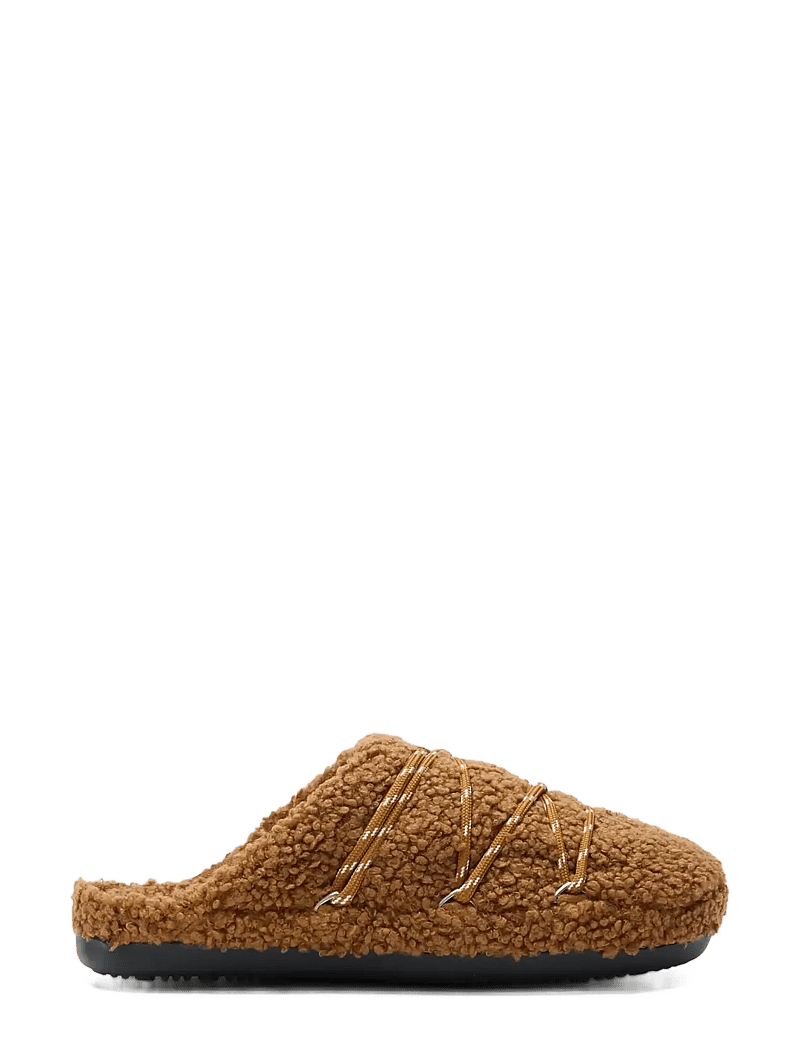 Moon Boot - MB TEDDY SLIPPER - alltags-style - cognac - 0
