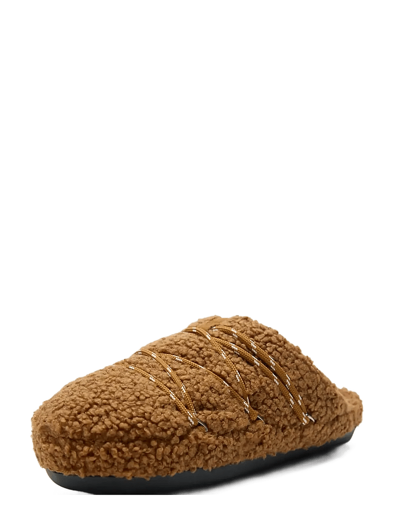 Moon Boot - MB TEDDY SLIPPER - alltags-style - cognac - 2
