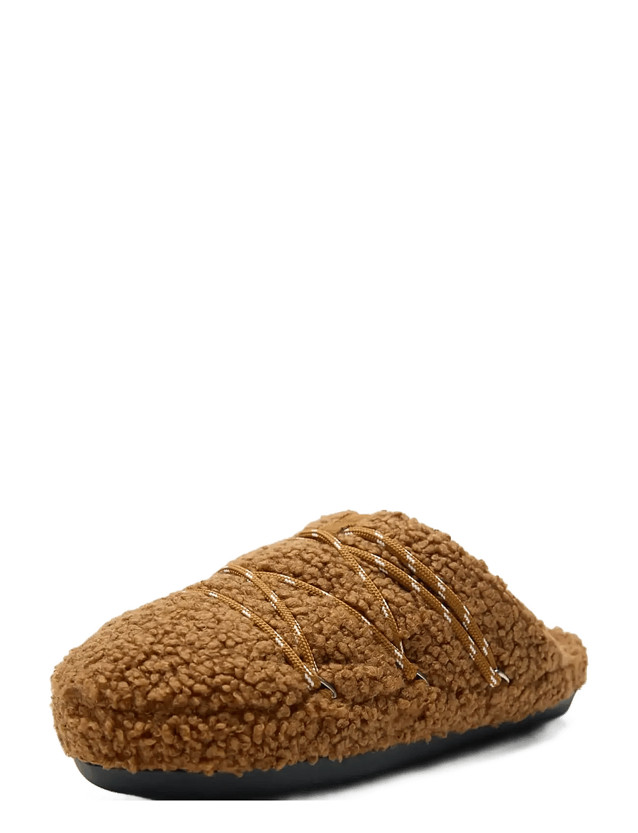 Moon Boot - MB TEDDY SLIPPER - alltags-style - cognac - 2