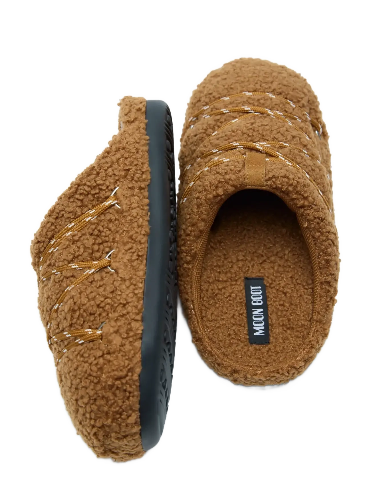 Moon Boot - MB TEDDY SLIPPER - everyday style - cognac - 3