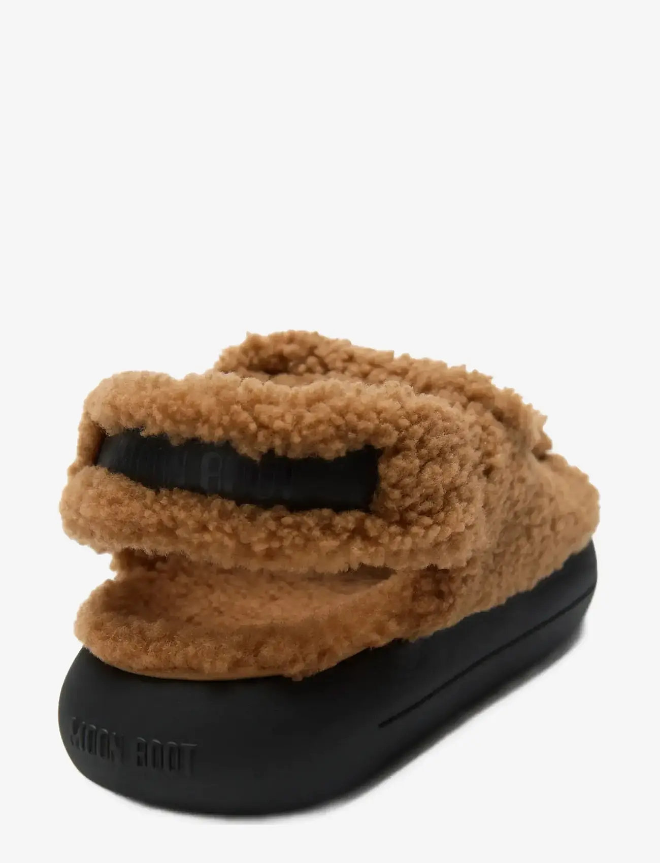 Moon Boot - MB SHEARLING SANDAL - flade sandaler - cognac - 2