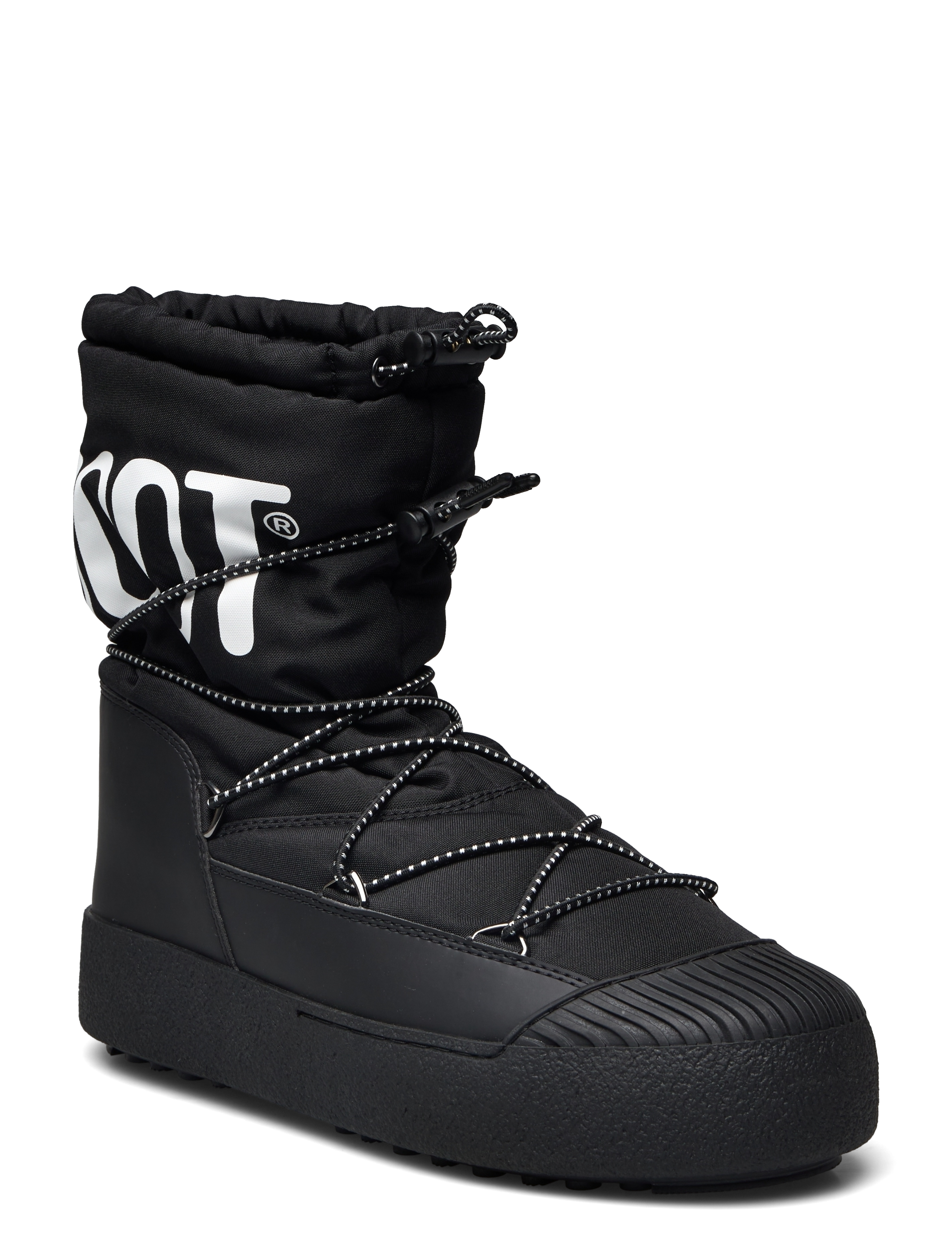 Moon Boot MB MTRACK POLAR NYLON - Vinterstøvler - BLACK / black