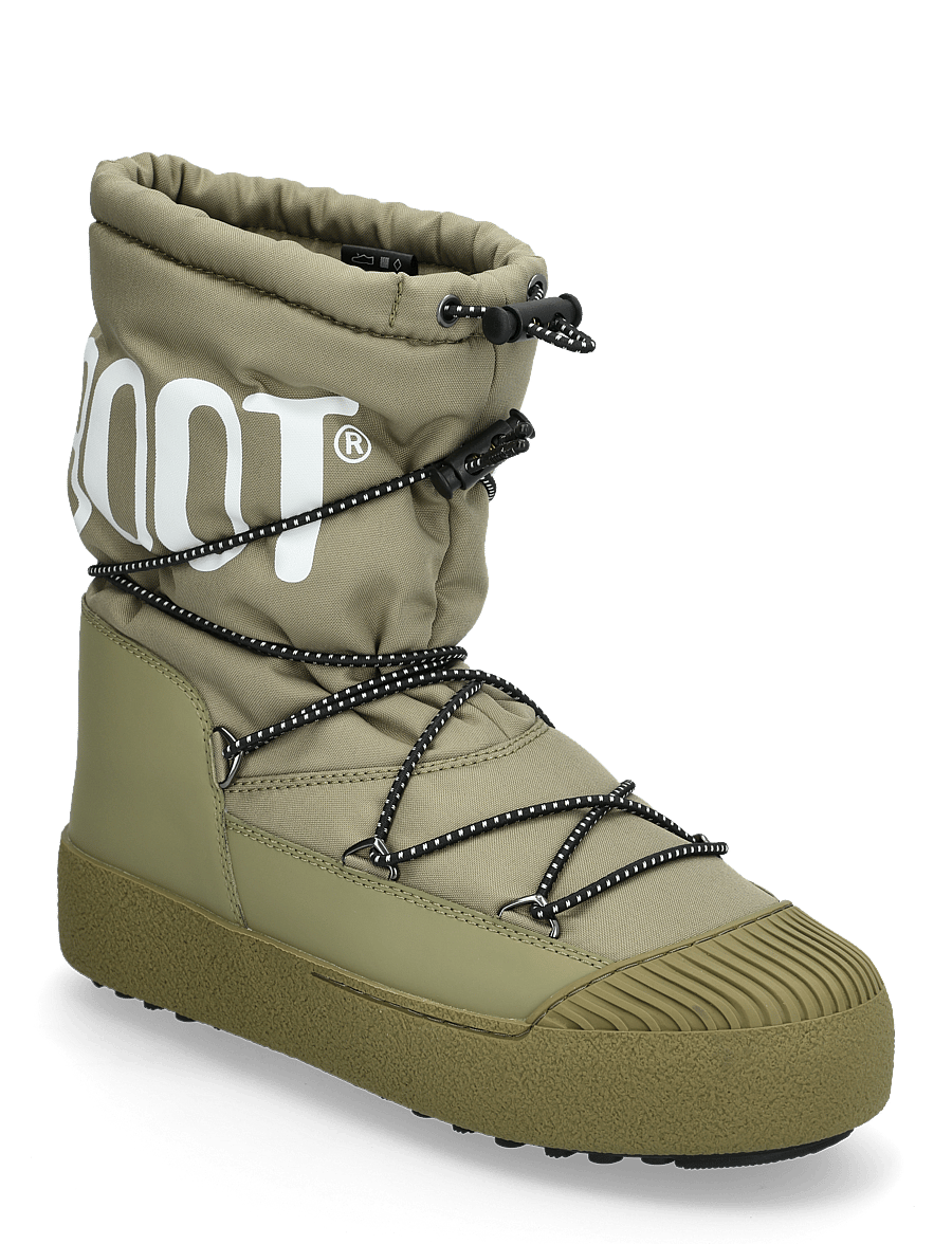 Moon Boot - MB MTRACK POLAR NYLON - vinterkängor - khaki - 0