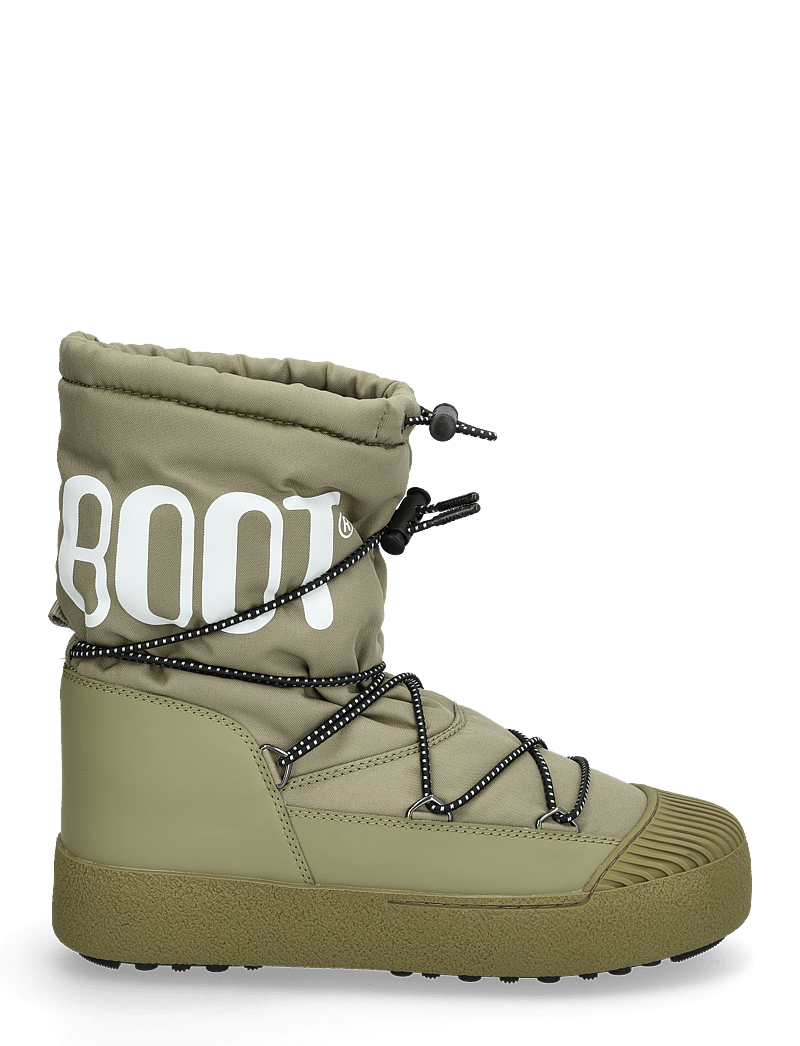 Moon Boot Nylon Combat Boots Nylon Khaki Moon Boot Tamaño 42-44