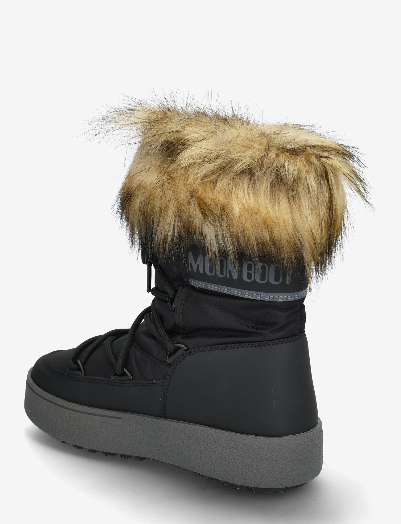 Moon Boot - MOON BOOT LTRACK MONACO LOW WP - naised - black - 2