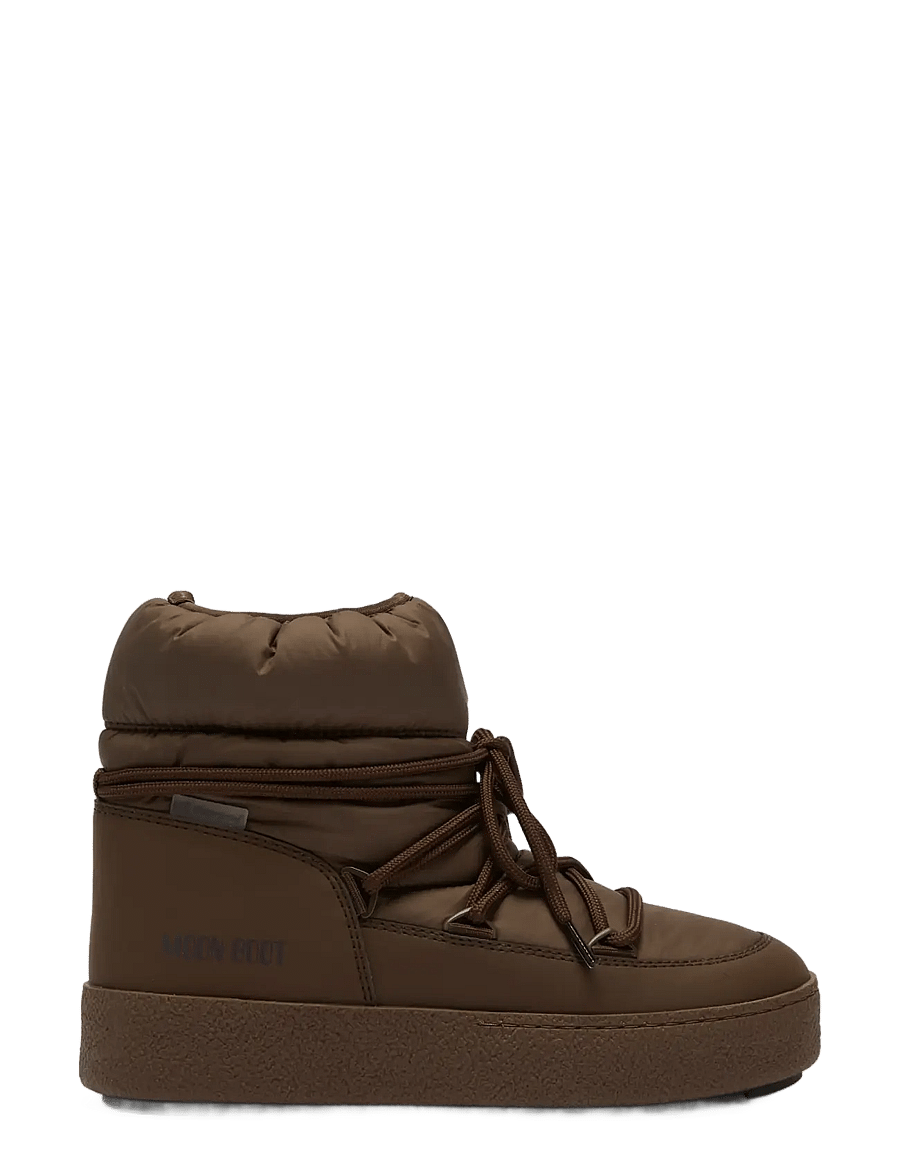 Moon Boot - MB LTRACK LOW NYLON WP - winterschuhe - cocoa - 0