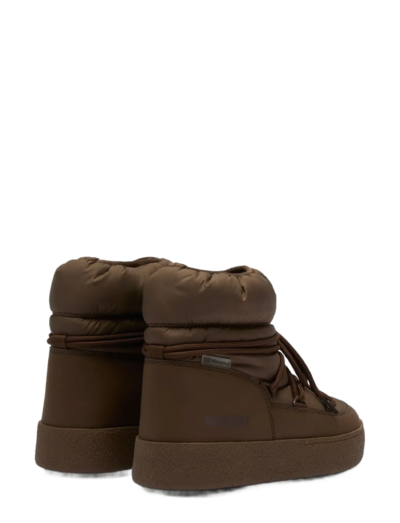 Moon Boot - MB LTRACK LOW NYLON WP - winterschuhe - cocoa - 1