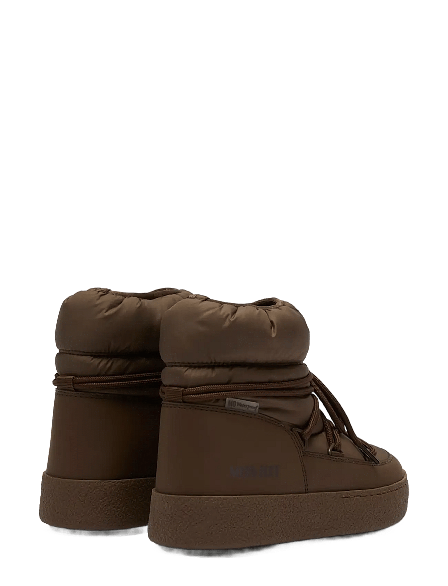 Moon Boot - MB LTRACK LOW NYLON WP - winterschuhe - cocoa - 1