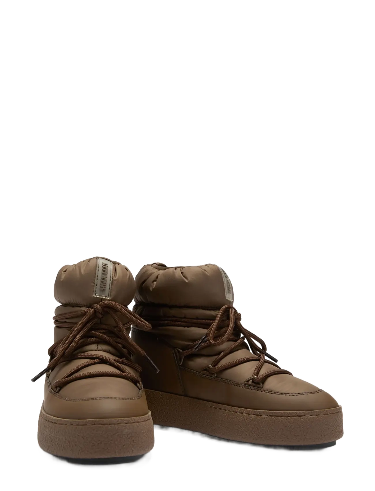 Moon Boot - MB LTRACK LOW NYLON WP - winterschuhe - cocoa - 2