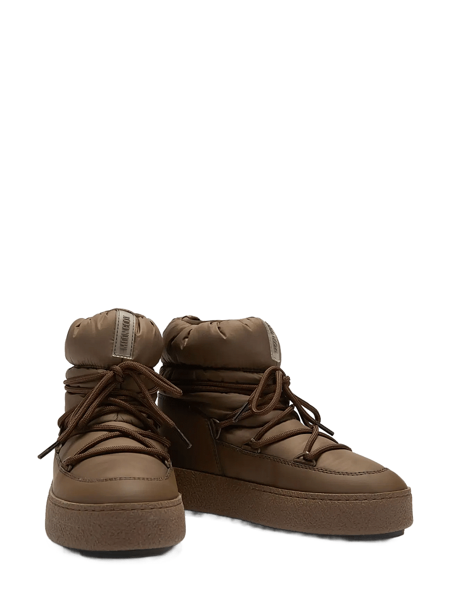 Moon Boot - MB LTRACK LOW NYLON WP - winterschuhe - cocoa - 2