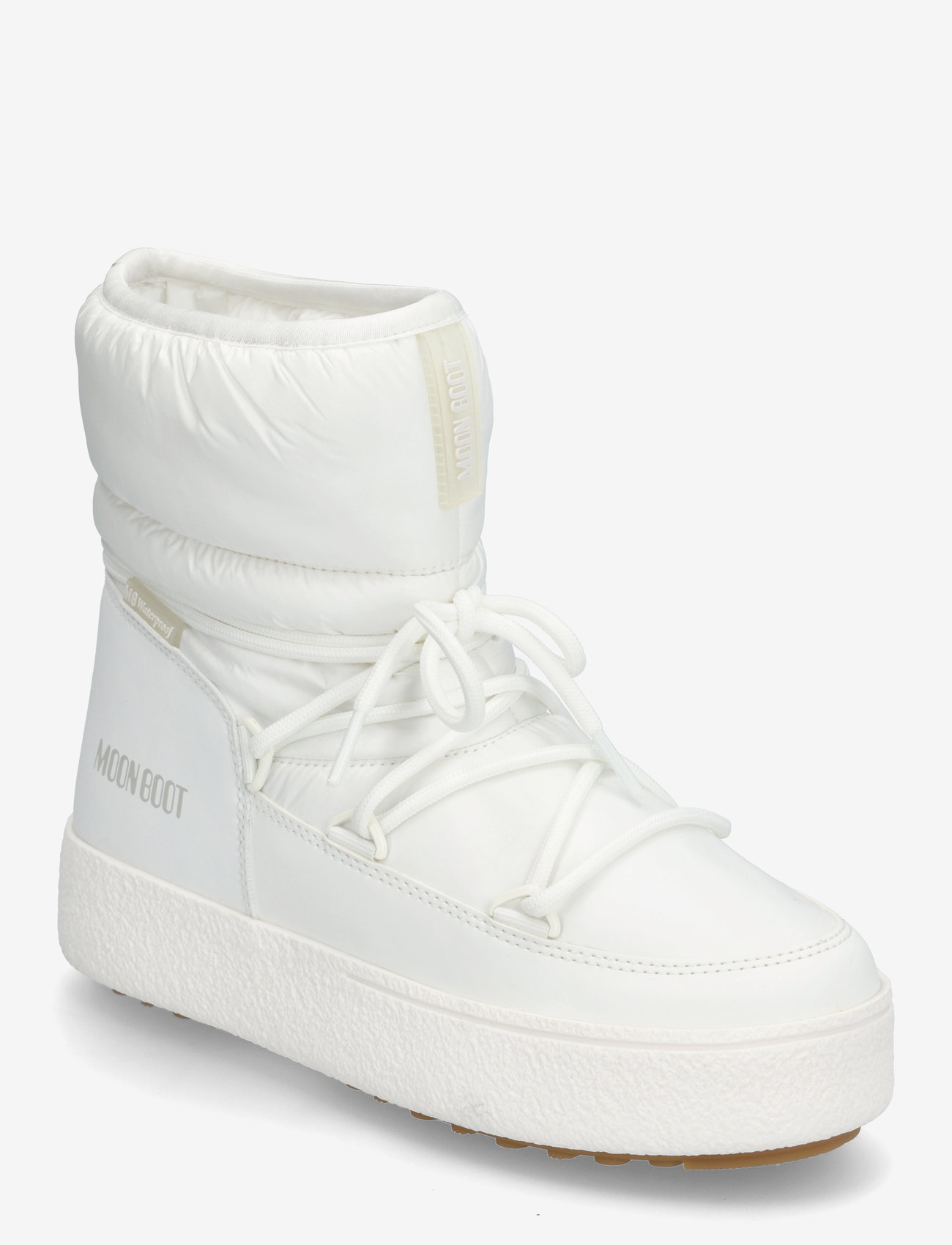Moon Boot - MB LTRACK LOW NYLON WP - naised - white - 0