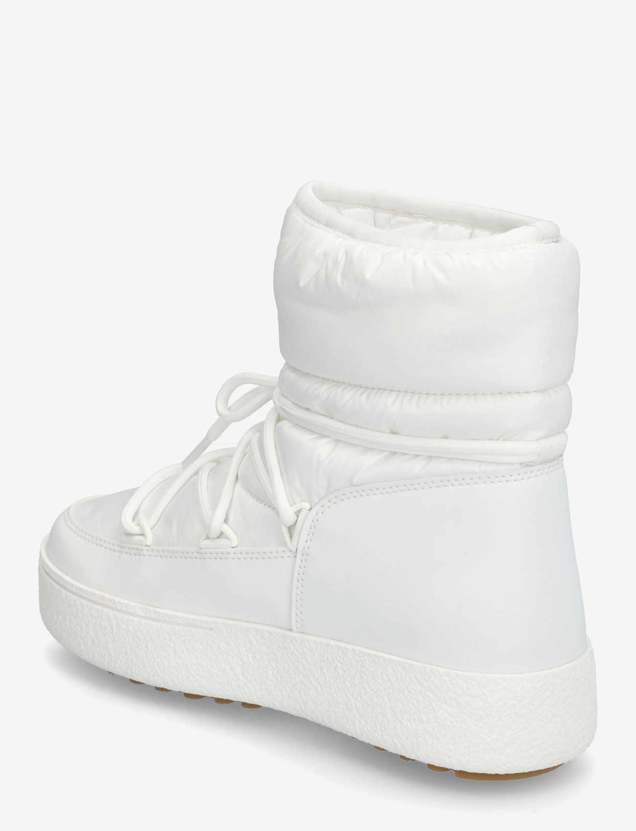 Moon Boot - MB LTRACK LOW NYLON WP - naised - white - 2