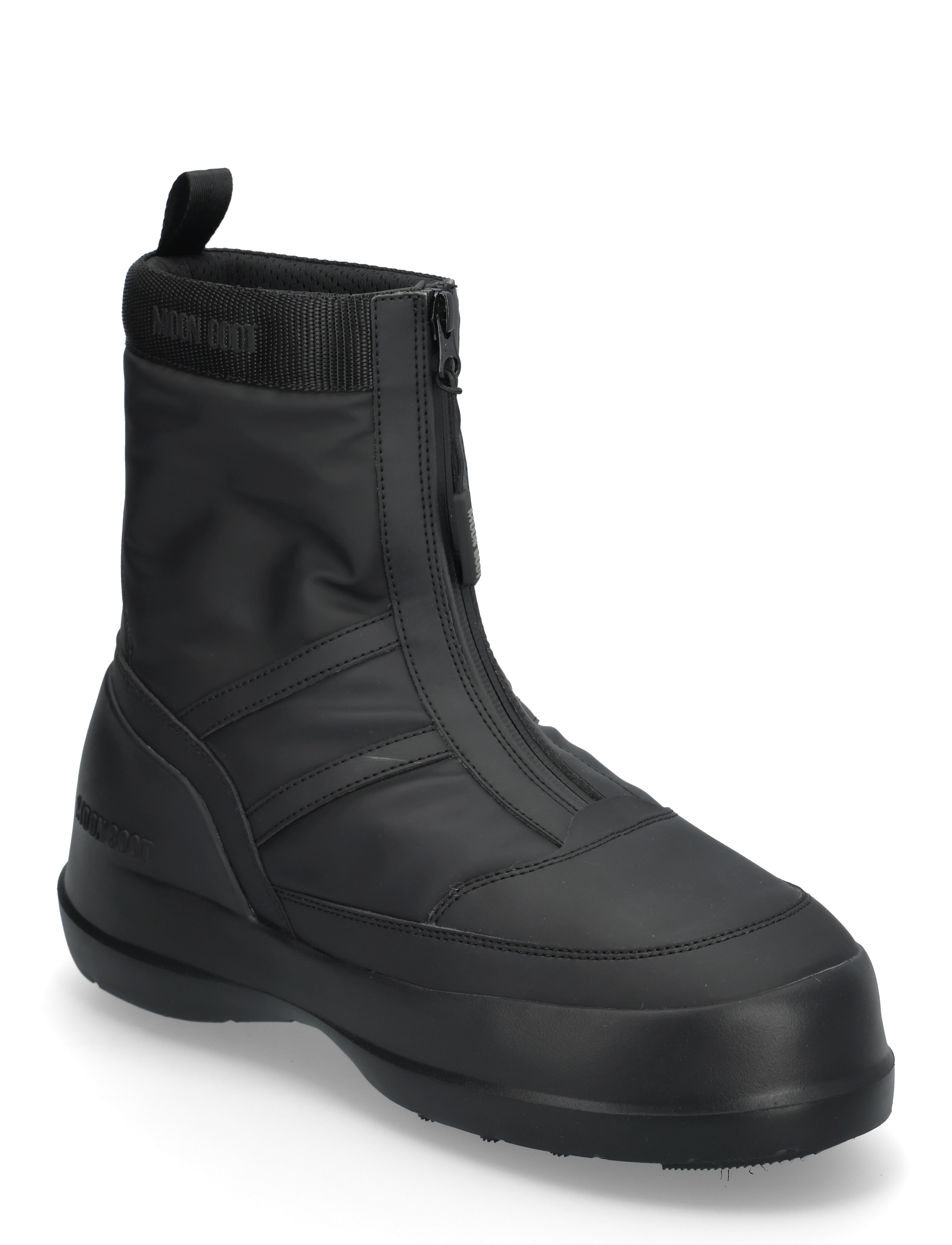 Moon Boot MB LUNA ZIP BOOT - Vinterstøvler - BLACK / black