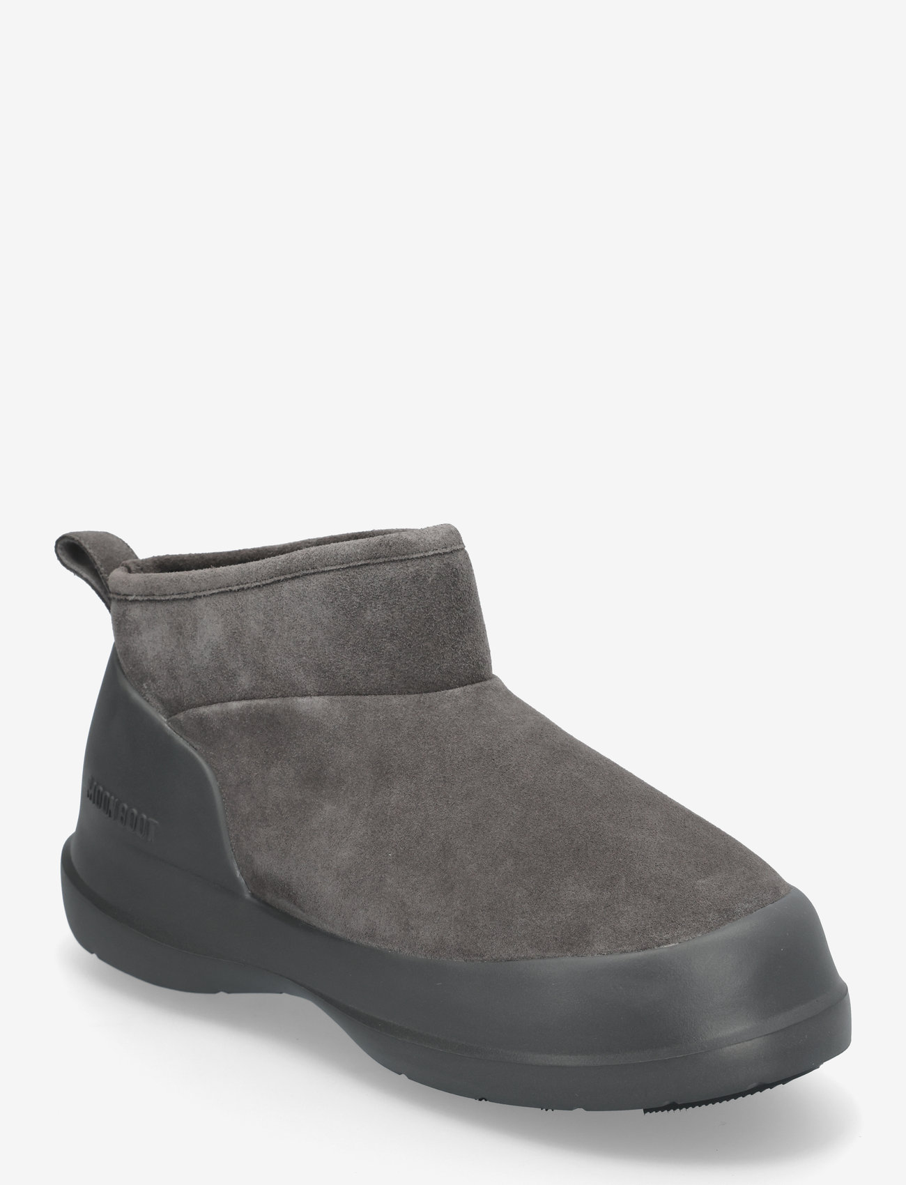 Moon Boot - MB LUNA LOW BOOT SUEDE - vinterstøvler - anthracite - 0