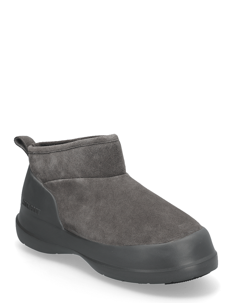 Moon Boot - MB LUNA LOW BOOT SUEDE - winterstiefel - anthracite - 0