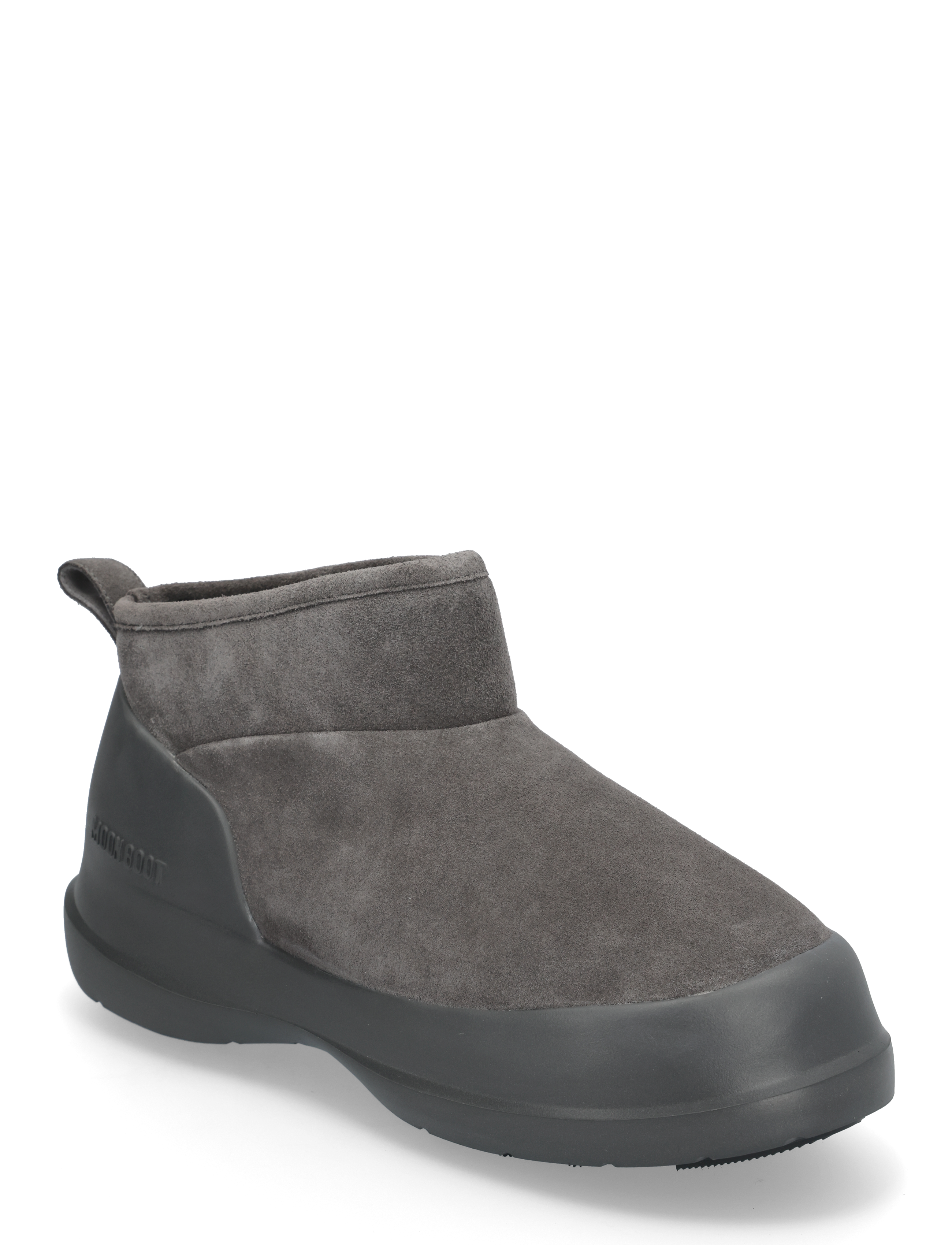 Moon Boot MB LUNA LOW BOOT SUEDE - Vinterstøvler - ANTHRACITE / grey