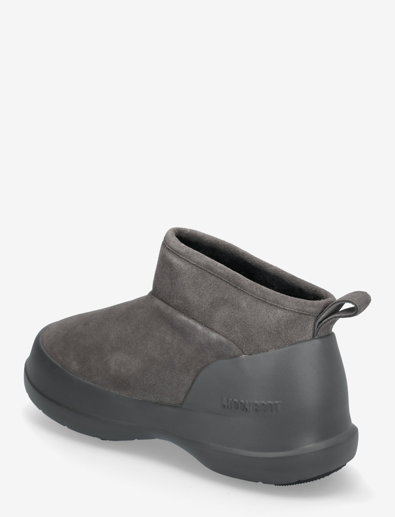 Moon Boot - MB LUNA LOW BOOT SUEDE - vinterstøvler - anthracite - 2