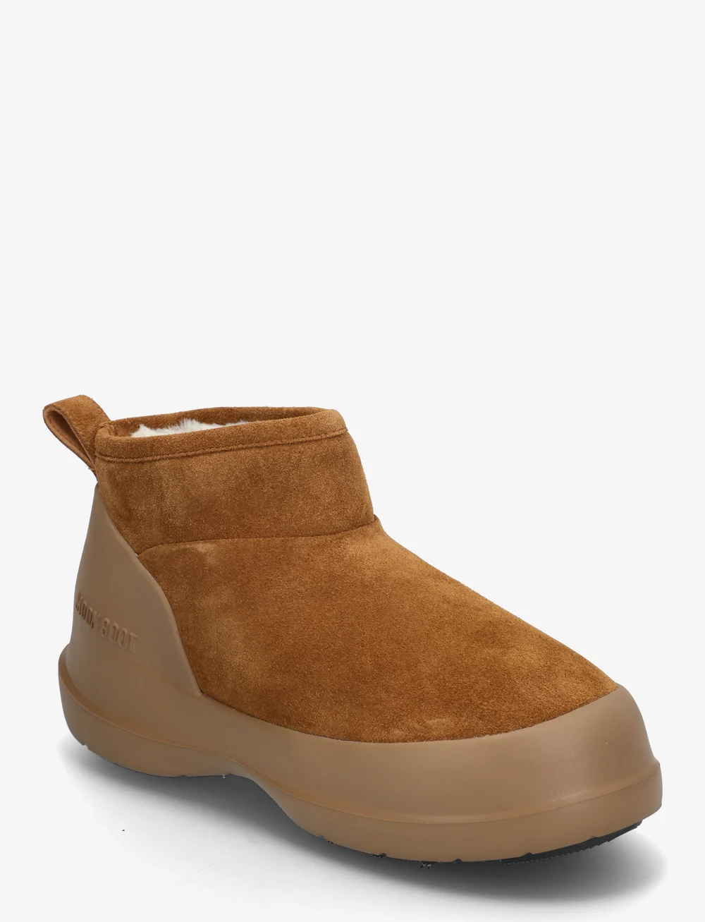 Moon Boot - MOON BOOT LUNA LOW BOOT SUEDE - vintersko - cognac - 0