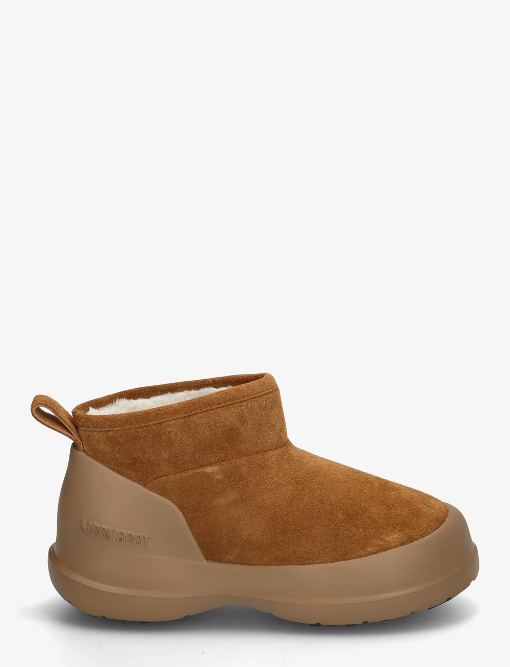 Moon Boot - MOON BOOT LUNA LOW BOOT SUEDE - vintersko - cognac - 1