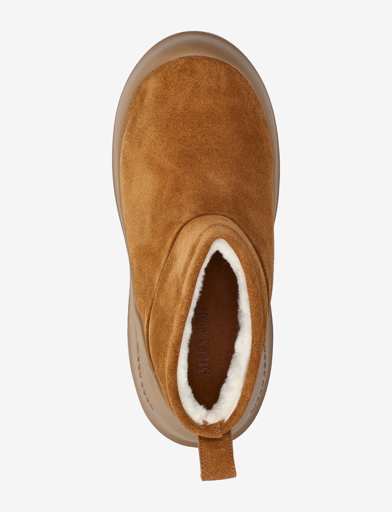 Moon Boot - MB LUNA LOW BOOT SUEDE - vinterstøvler - cognac - 3