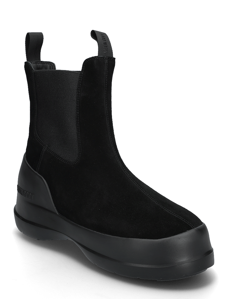 Moon Boot - MB LUNA CHELSEA SUEDE - winterstiefel - black - 0