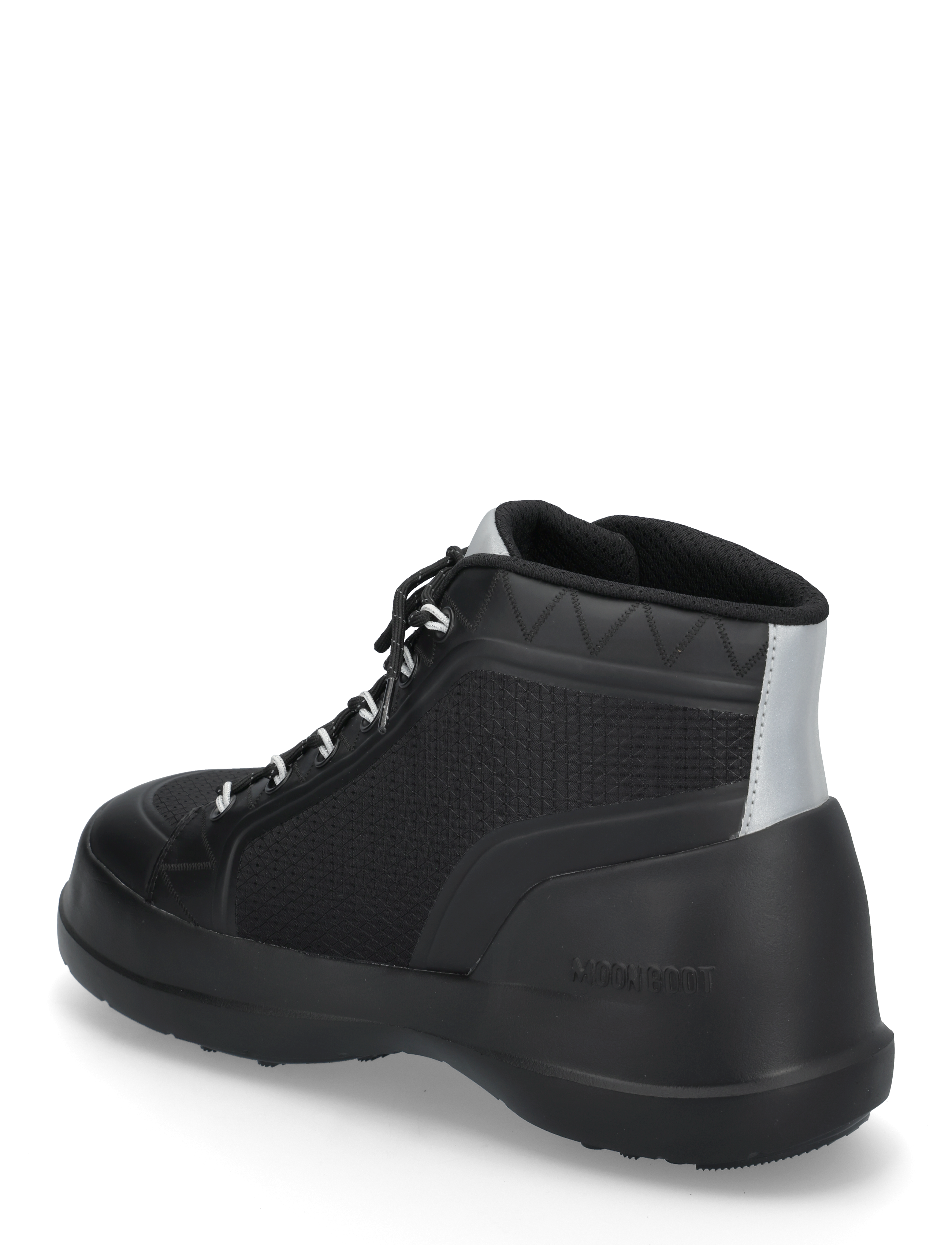 Moon Boot - MB LUNA TREK MID NYLON - paeltega jalanõud - black - 2