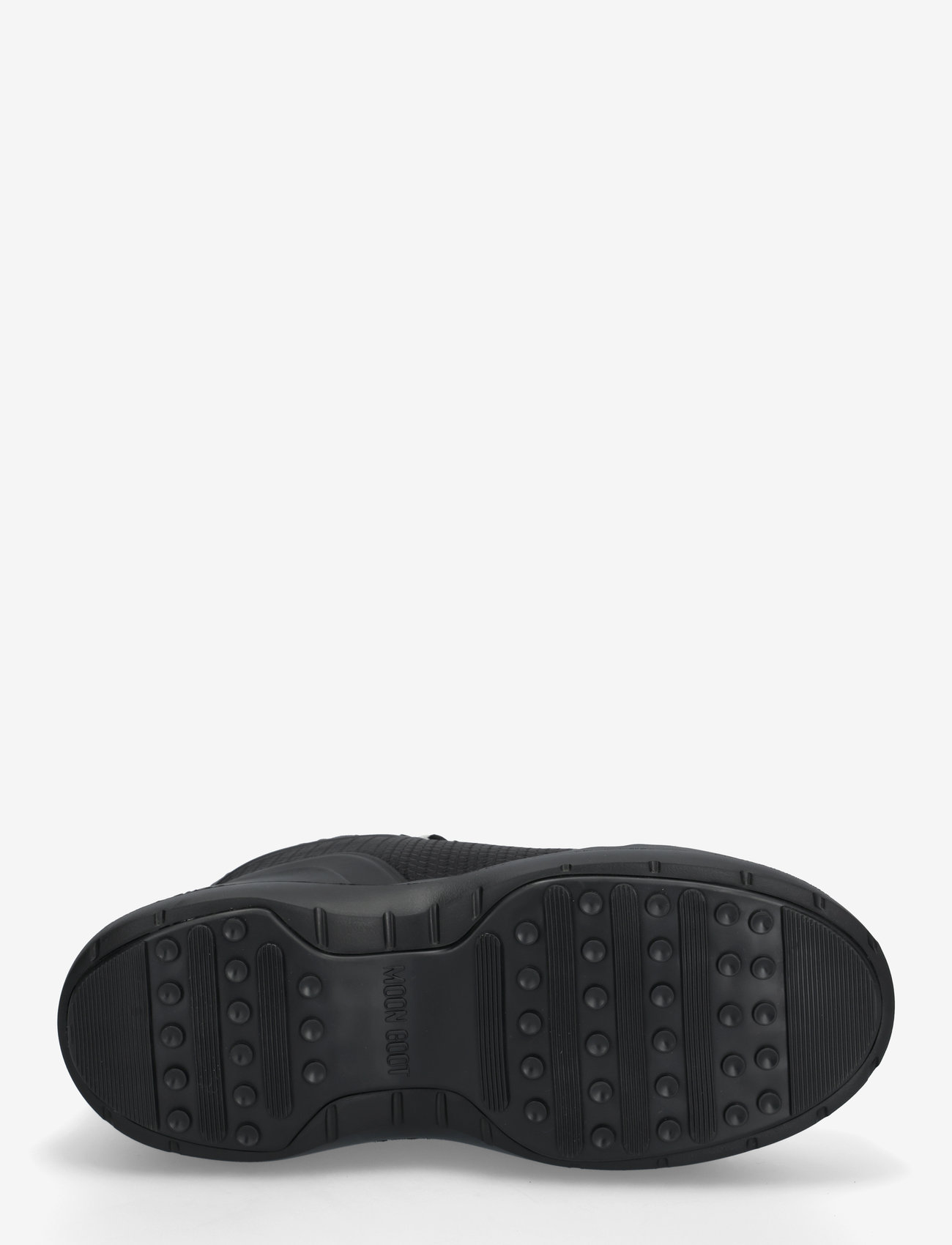 Moon Boot - MB LUNA TREK MID NYLON - støvler med snøre - black - 4