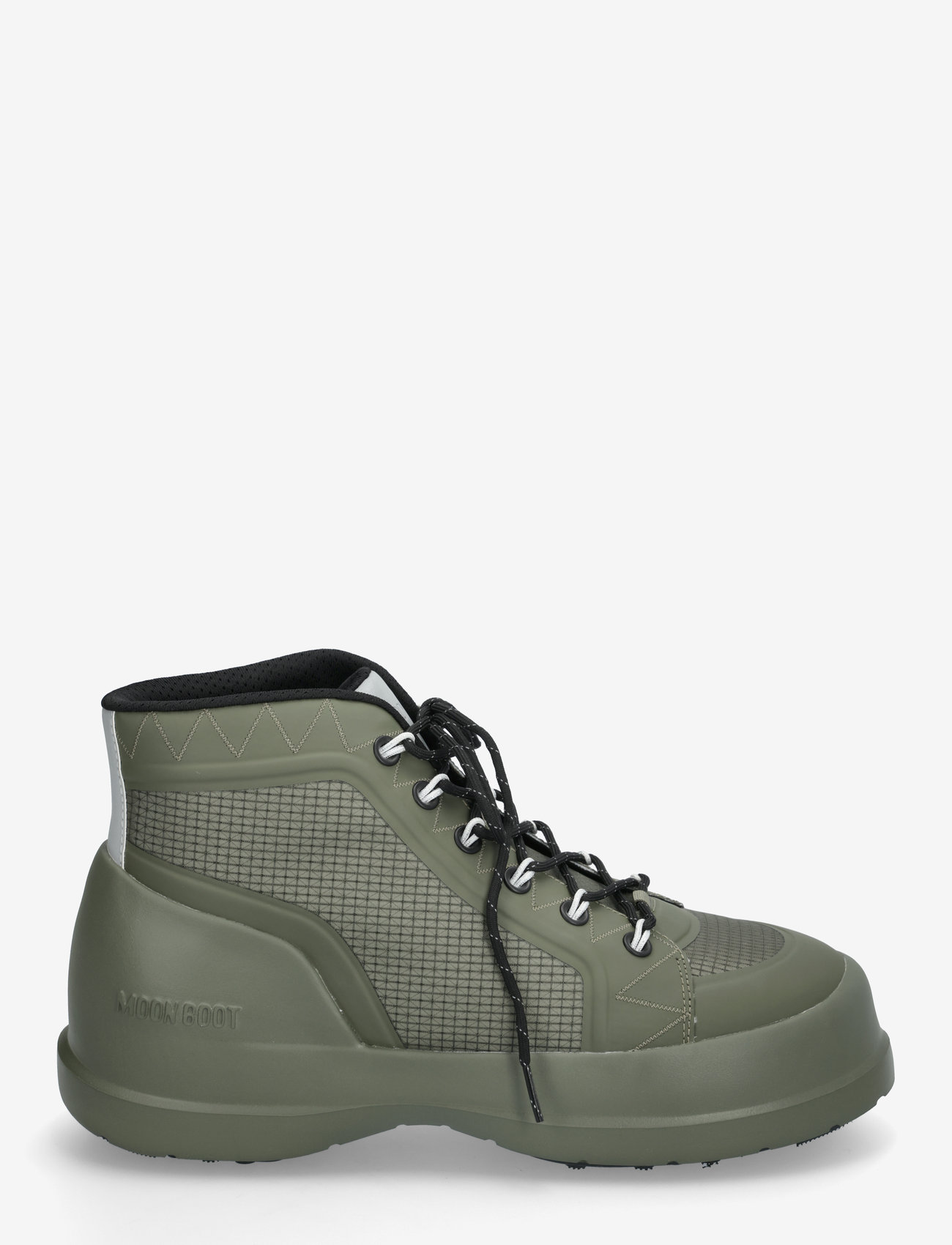 Moon Boot - MB LUNA TREK MID NYLON - støvler med snøre - khaki - 1