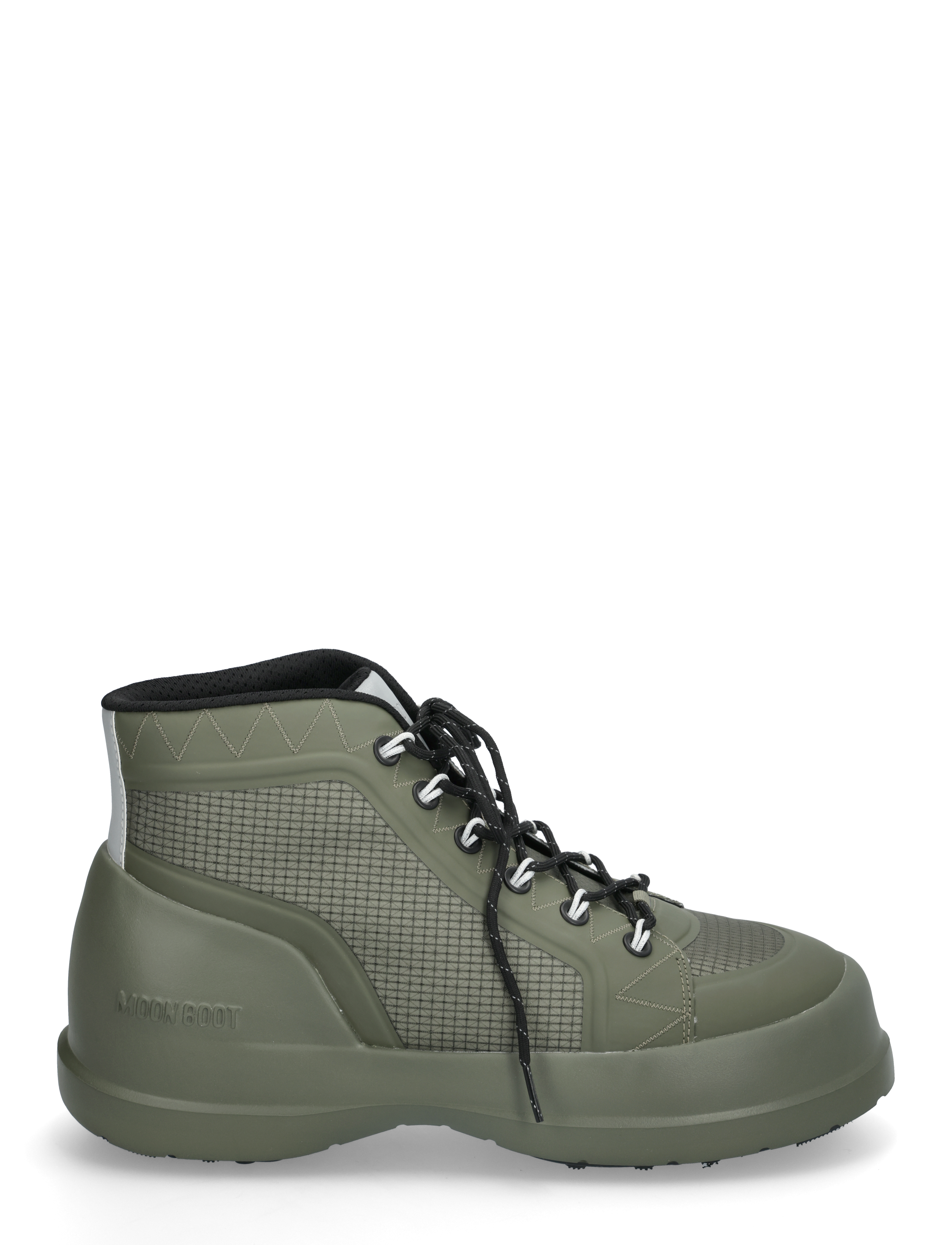 Moon Boot - MB LUNA TREK MID NYLON - støvler med snøre - khaki - 2