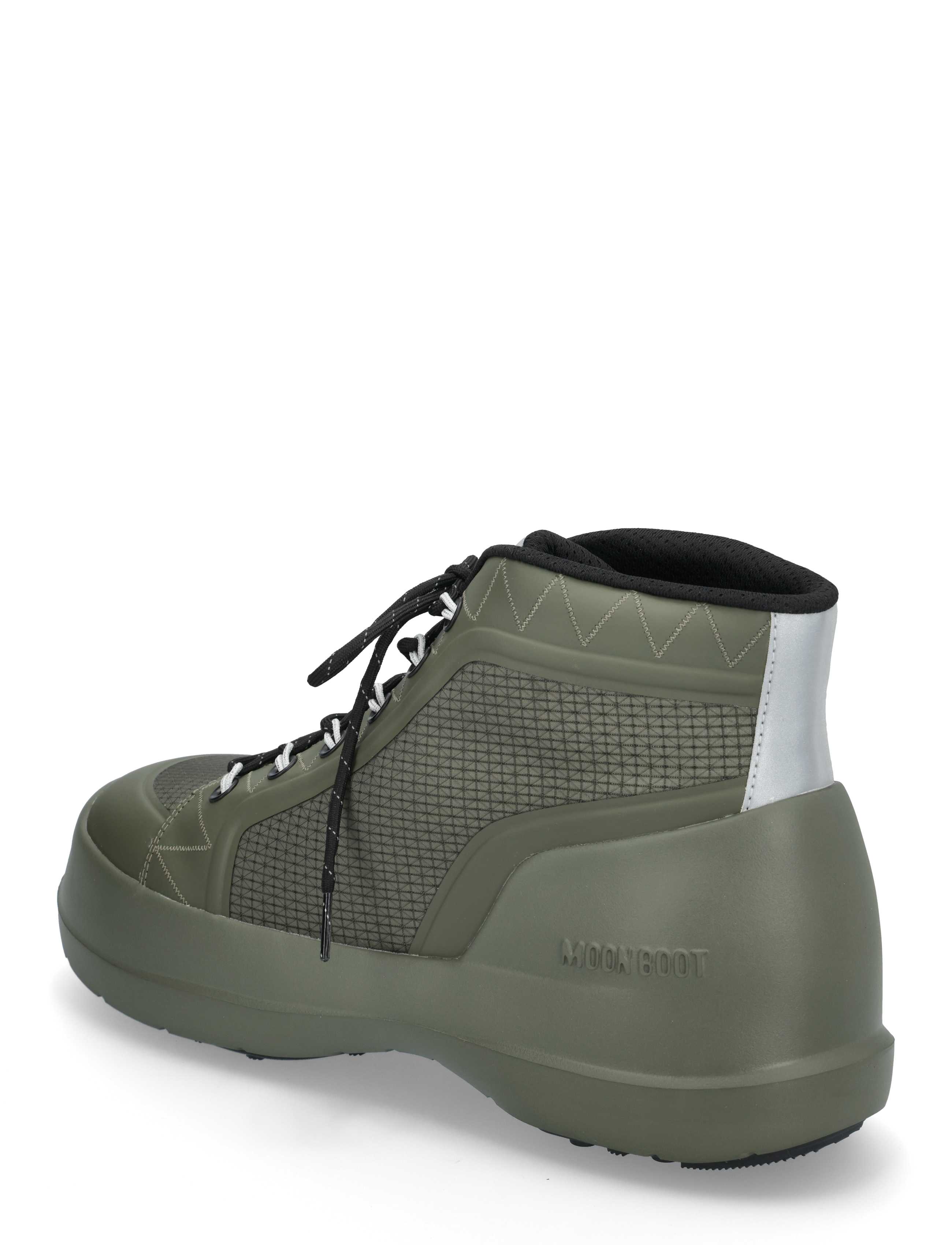 Moon Boot - MB LUNA TREK MID NYLON - støvler med snøre - khaki - 1