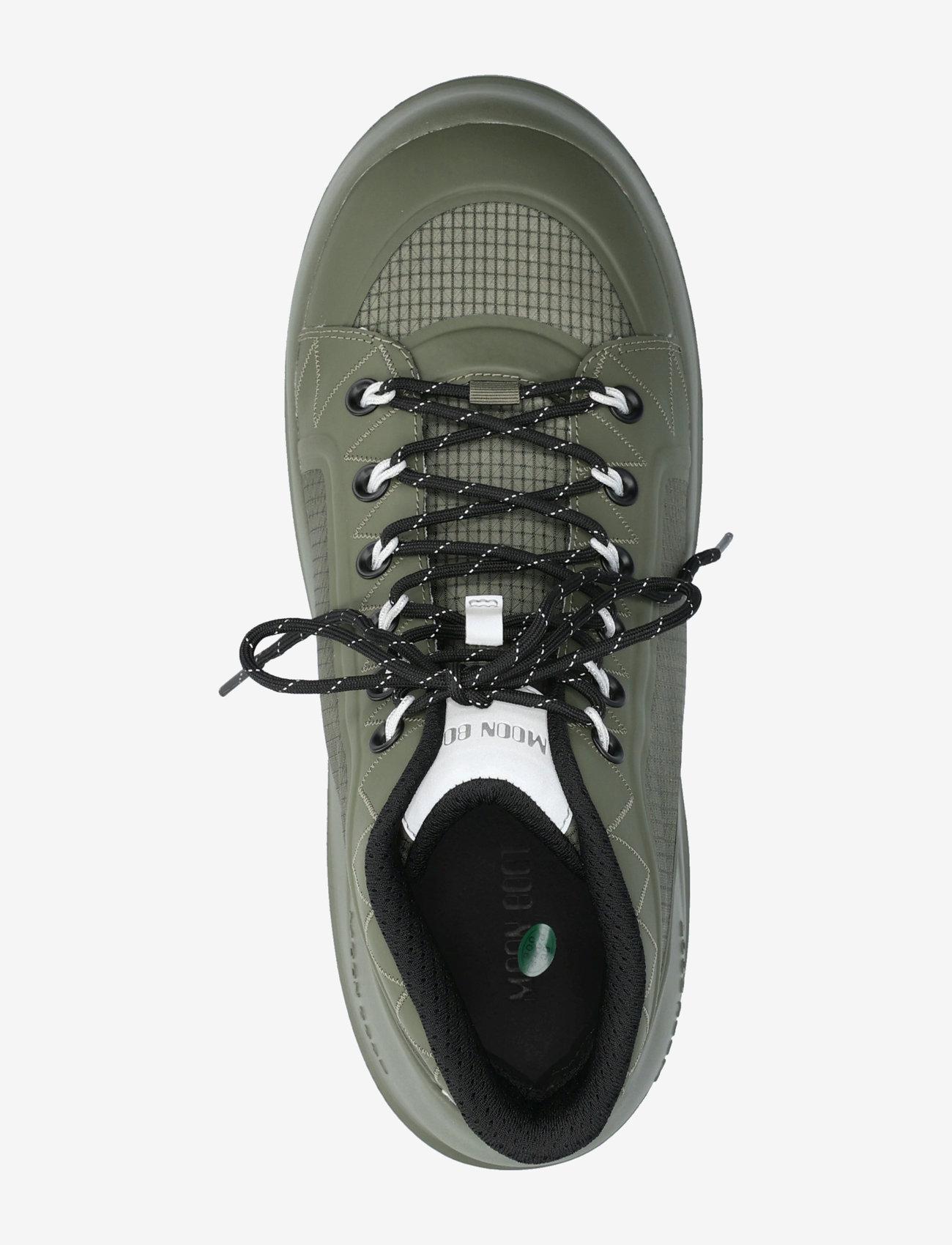 Moon Boot - MB LUNA TREK MID NYLON - støvler med snøre - khaki - 2