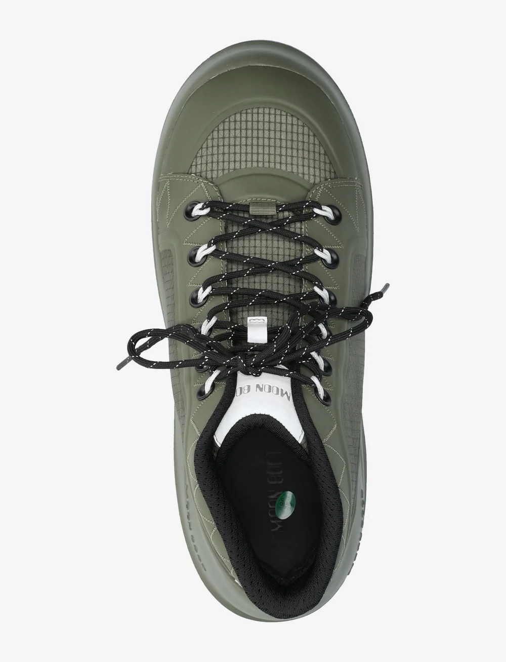 Moon Boot - MB LUNA TREK MID NYLON - kängor med snörning - khaki - 3